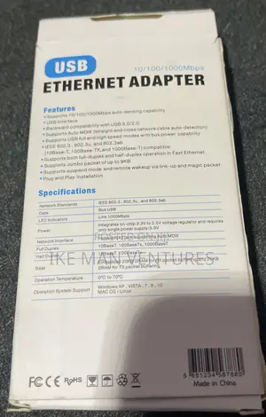 Ethernet To Usb Adapter