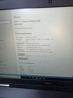 Laptop Dell Latitude 15 E5570 8GB Intel Core i5 SSD 256GB