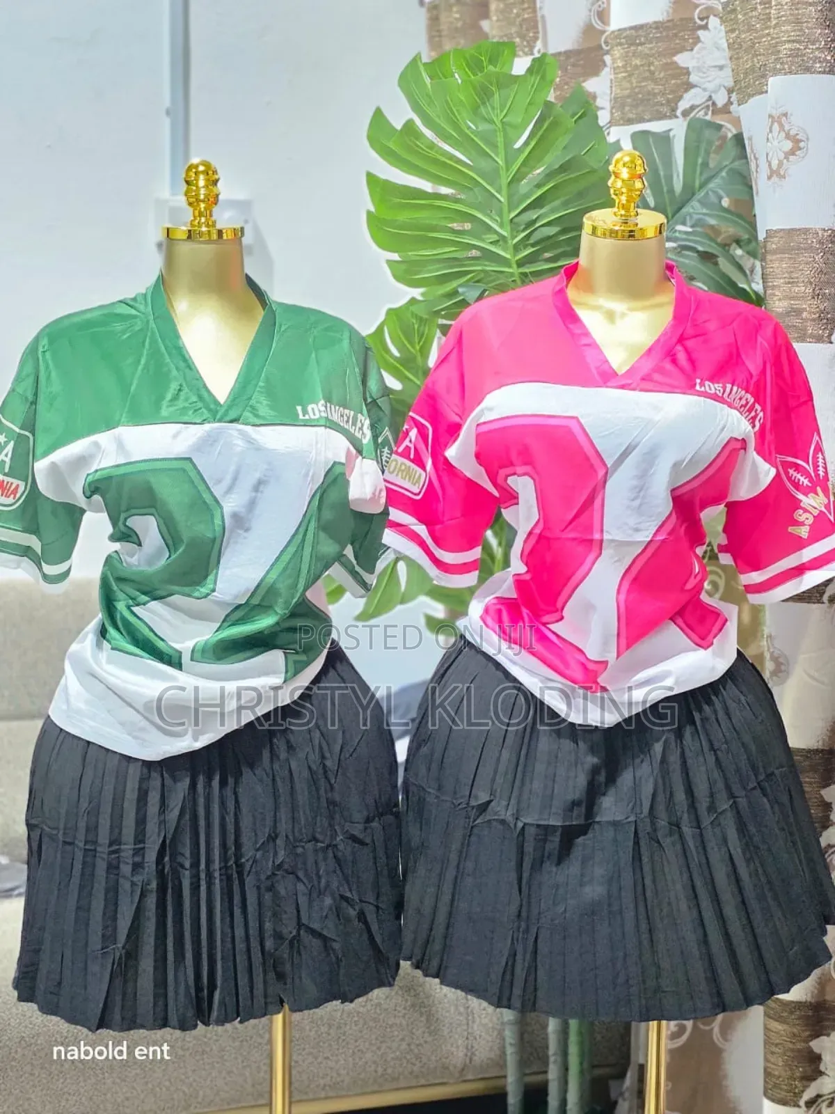 Jersey Top and Skirt