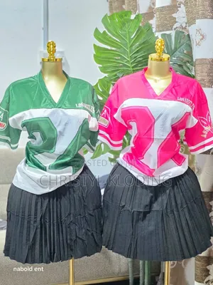 Jersey Top and Skirt