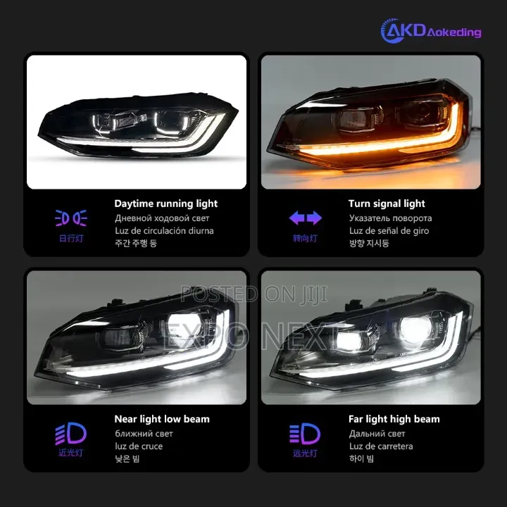 Volkswagen Virtus 2017-2025 Led Headlight