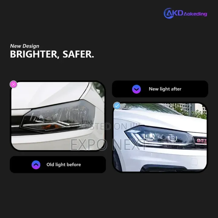 Volkswagen Virtus 2017-2025 Led Headlight
