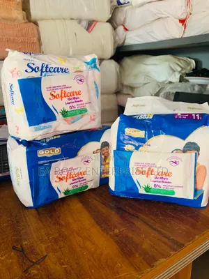 Softcare Gold Soft Baby Nappies, Diapers Travel Sizes S,M,L