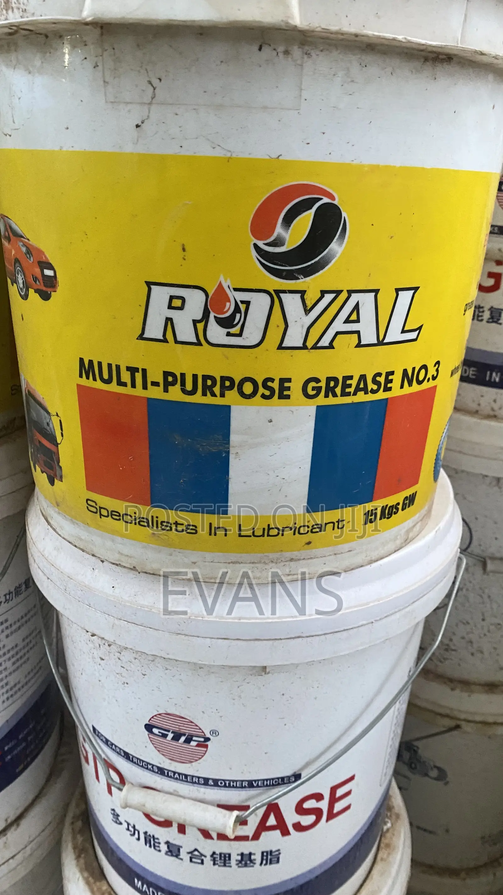 Royal Grease 15kg Multi-purpose Lubricant 600 Cedis
