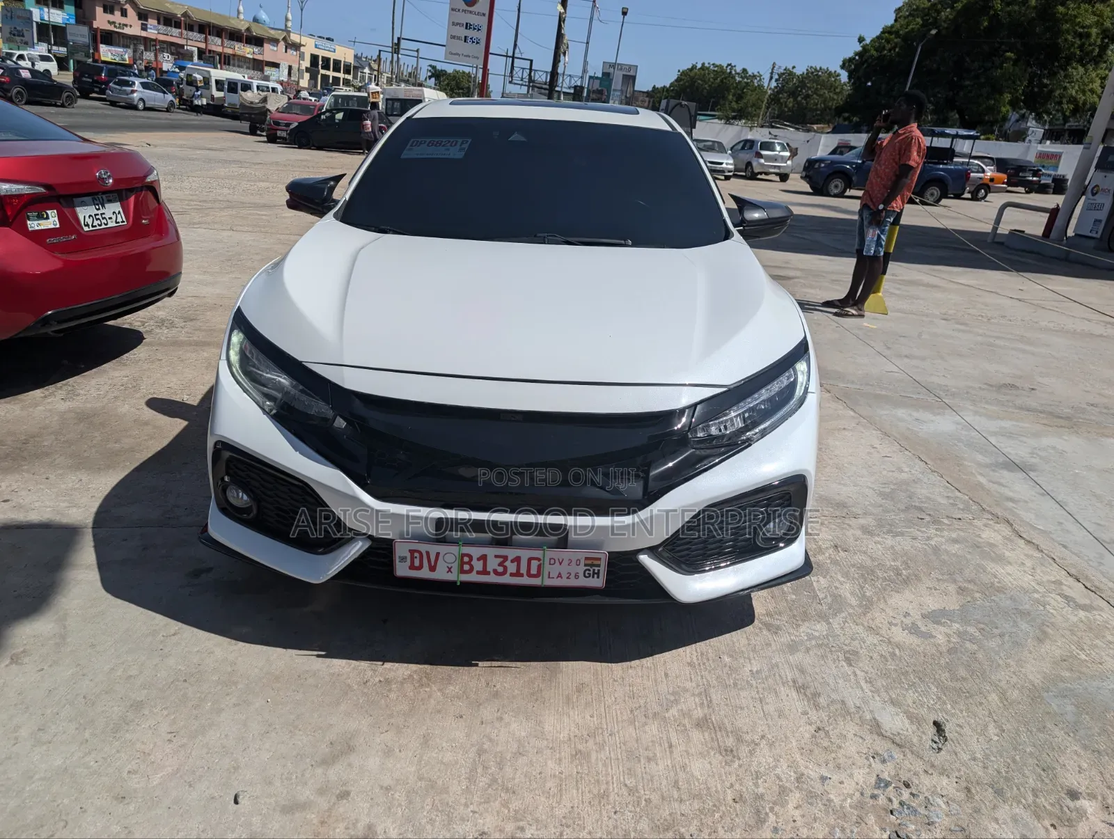 Honda Civic Sport Touring Hatchback 2019 White