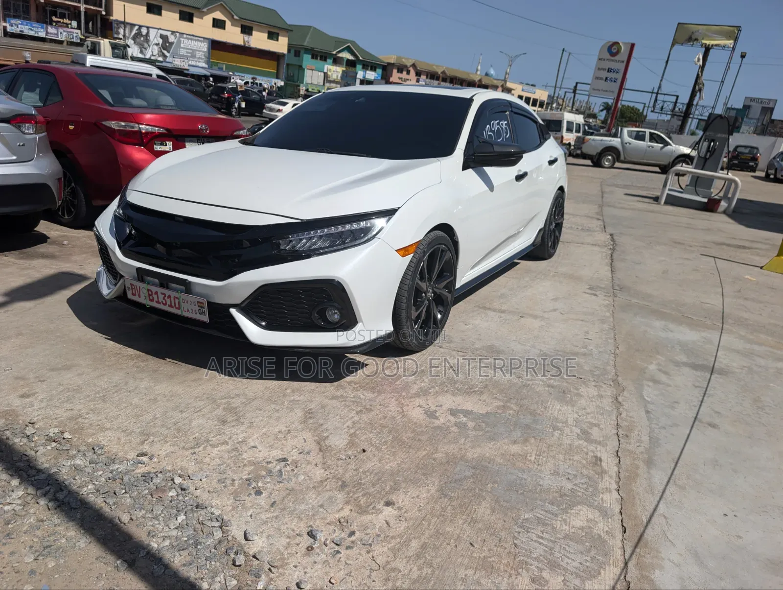 Honda Civic Sport Touring Hatchback 2019 White