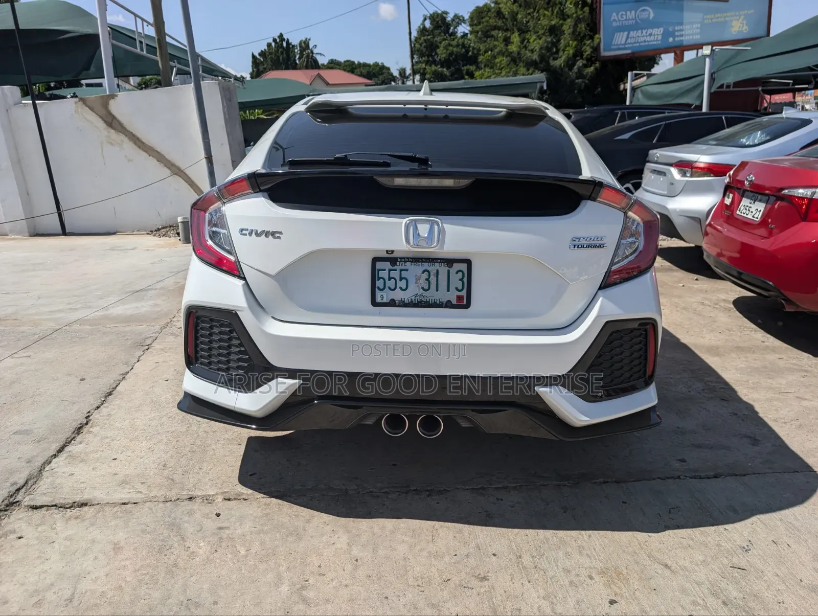 Honda Civic Sport Touring Hatchback 2019 White