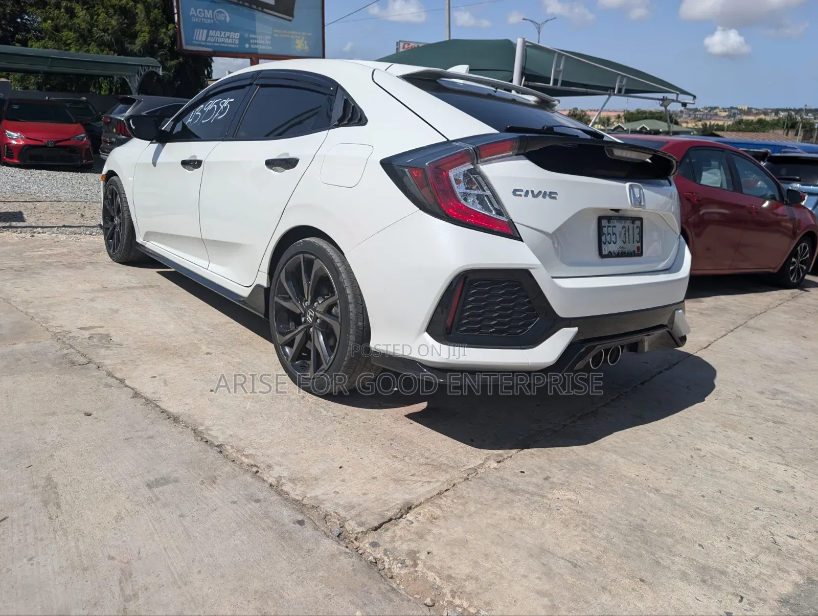 Honda Civic Sport Touring Hatchback 2019 White