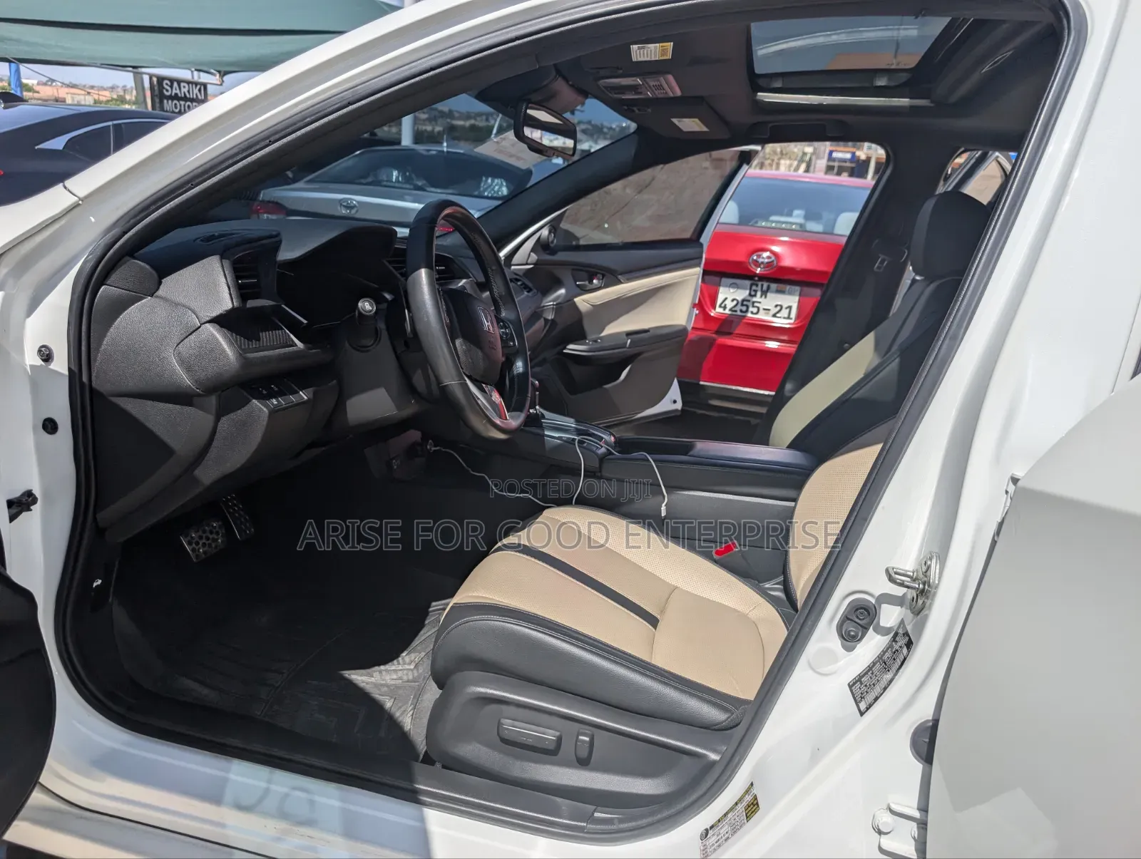 Honda Civic Sport Touring Hatchback 2019 White