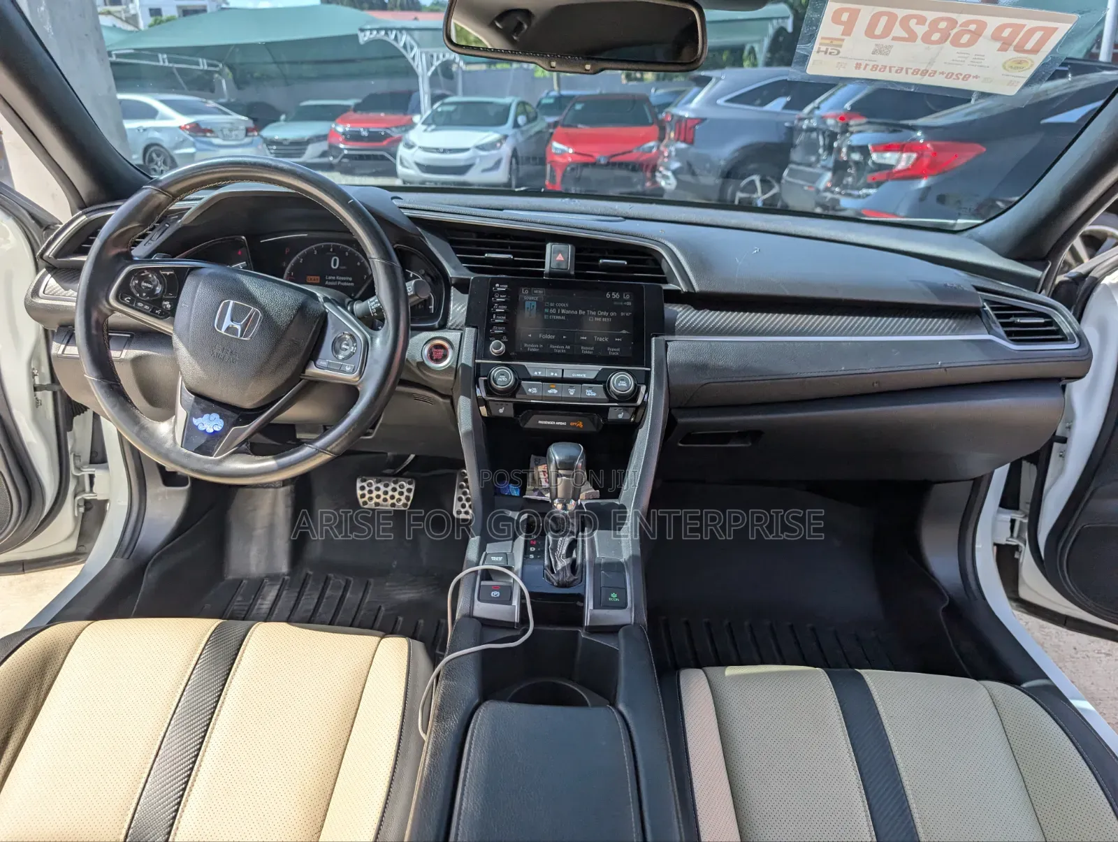 Honda Civic Sport Touring Hatchback 2019 White
