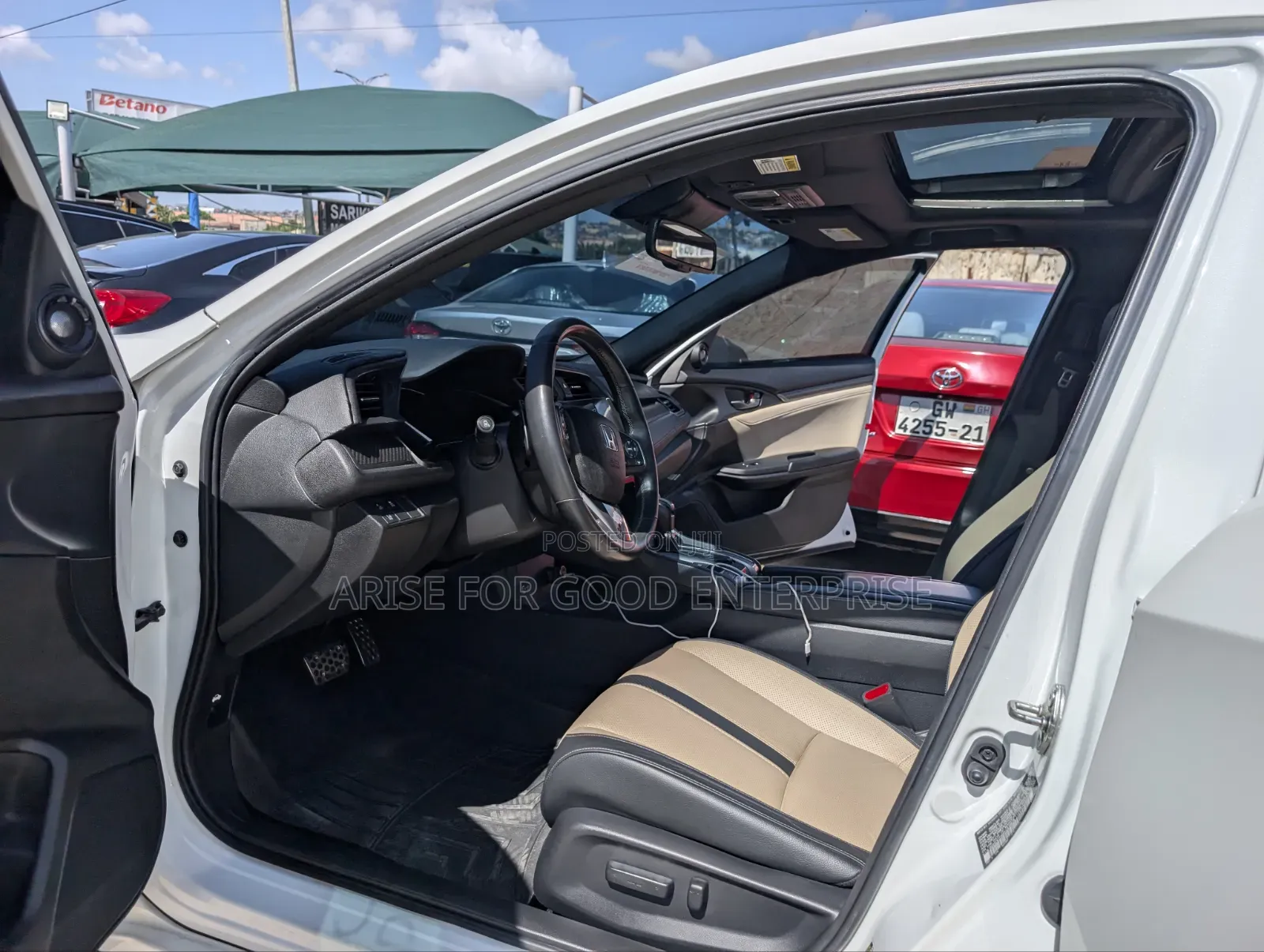 Honda Civic Sport Touring Hatchback 2019 White