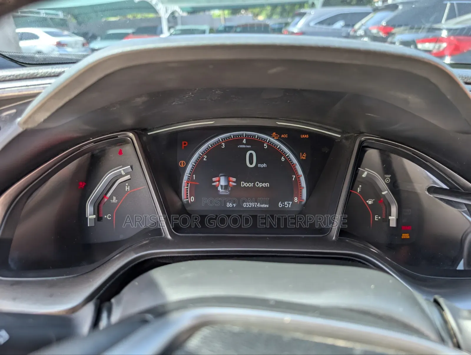 Honda Civic Sport Touring Hatchback 2019 White