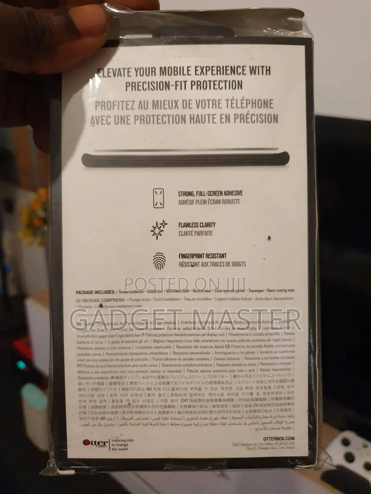 Samsung S10 Outterbox Alpha Flex Screen Protector
