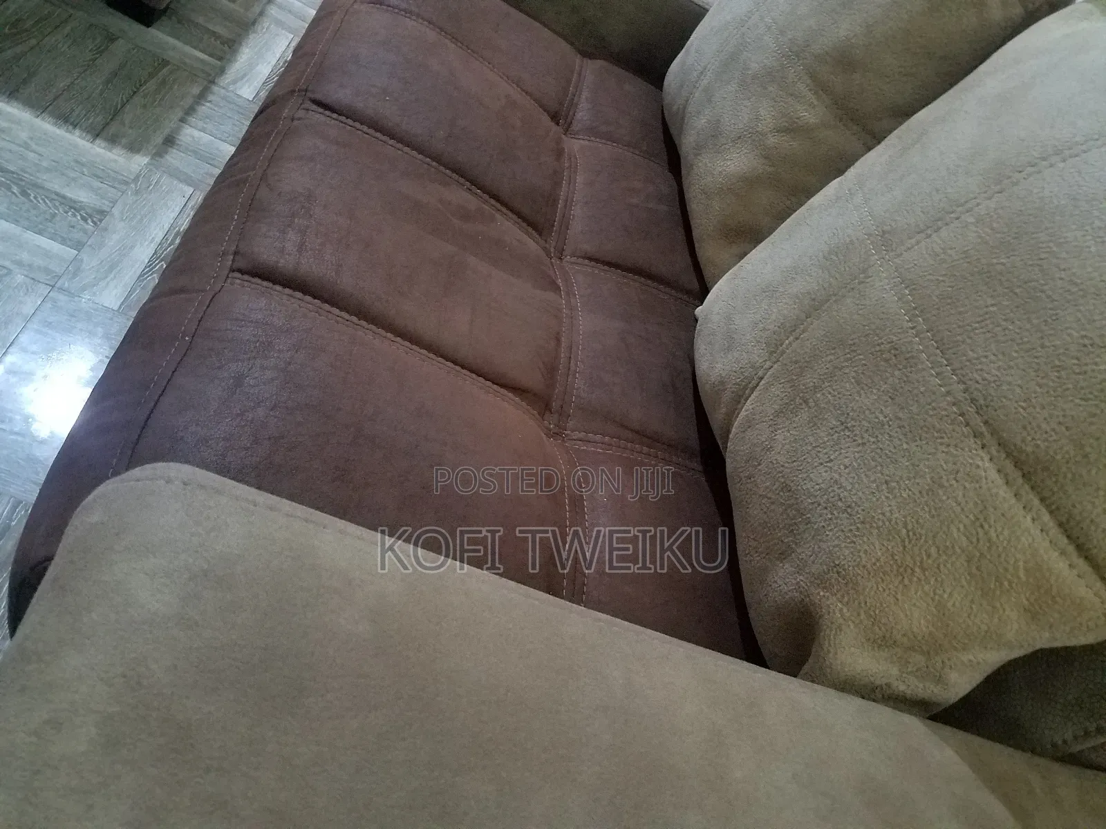 Tv Stand and Turkish Sofa Going for Cool Price