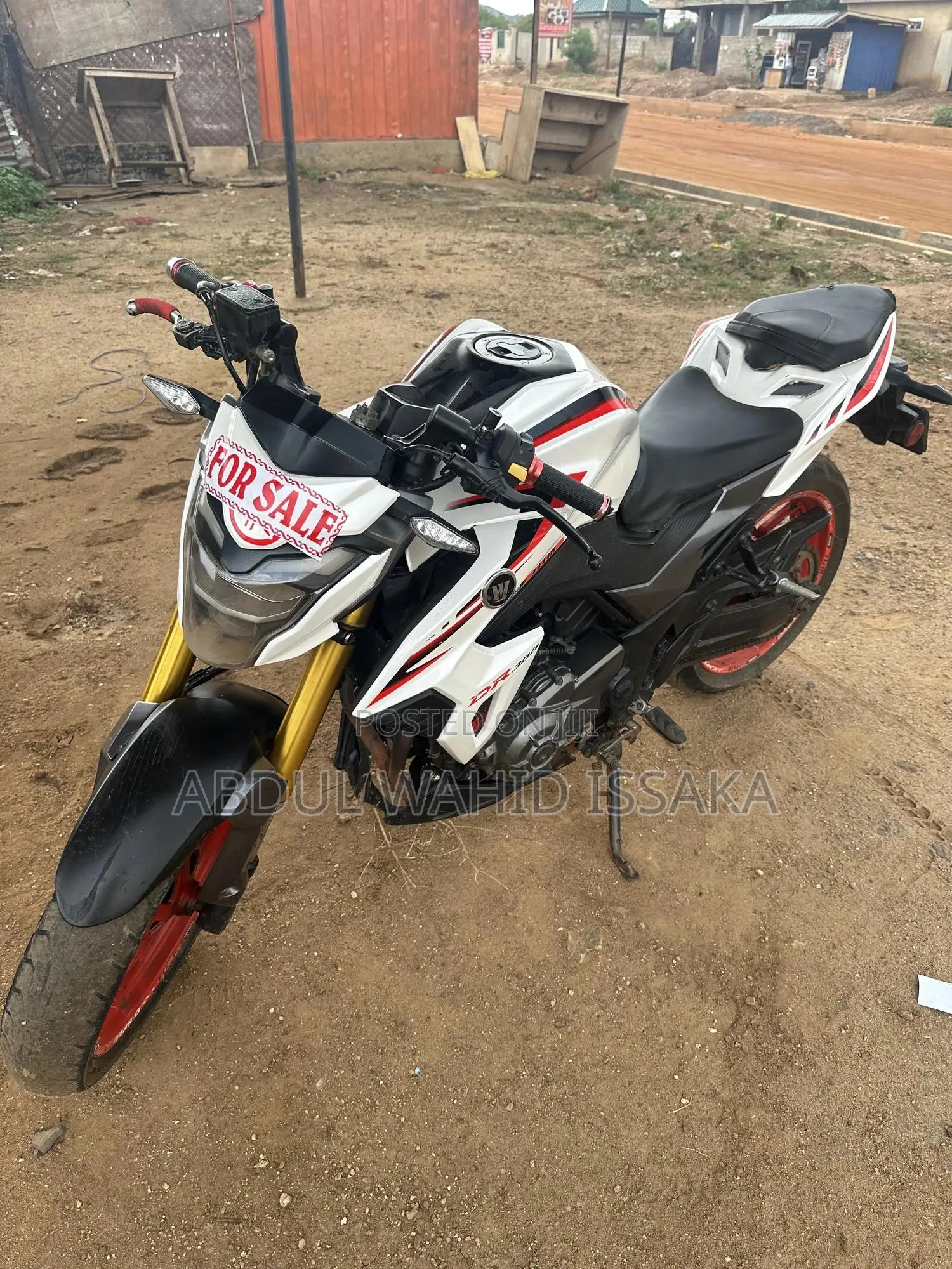Haojue DR300 2024 White