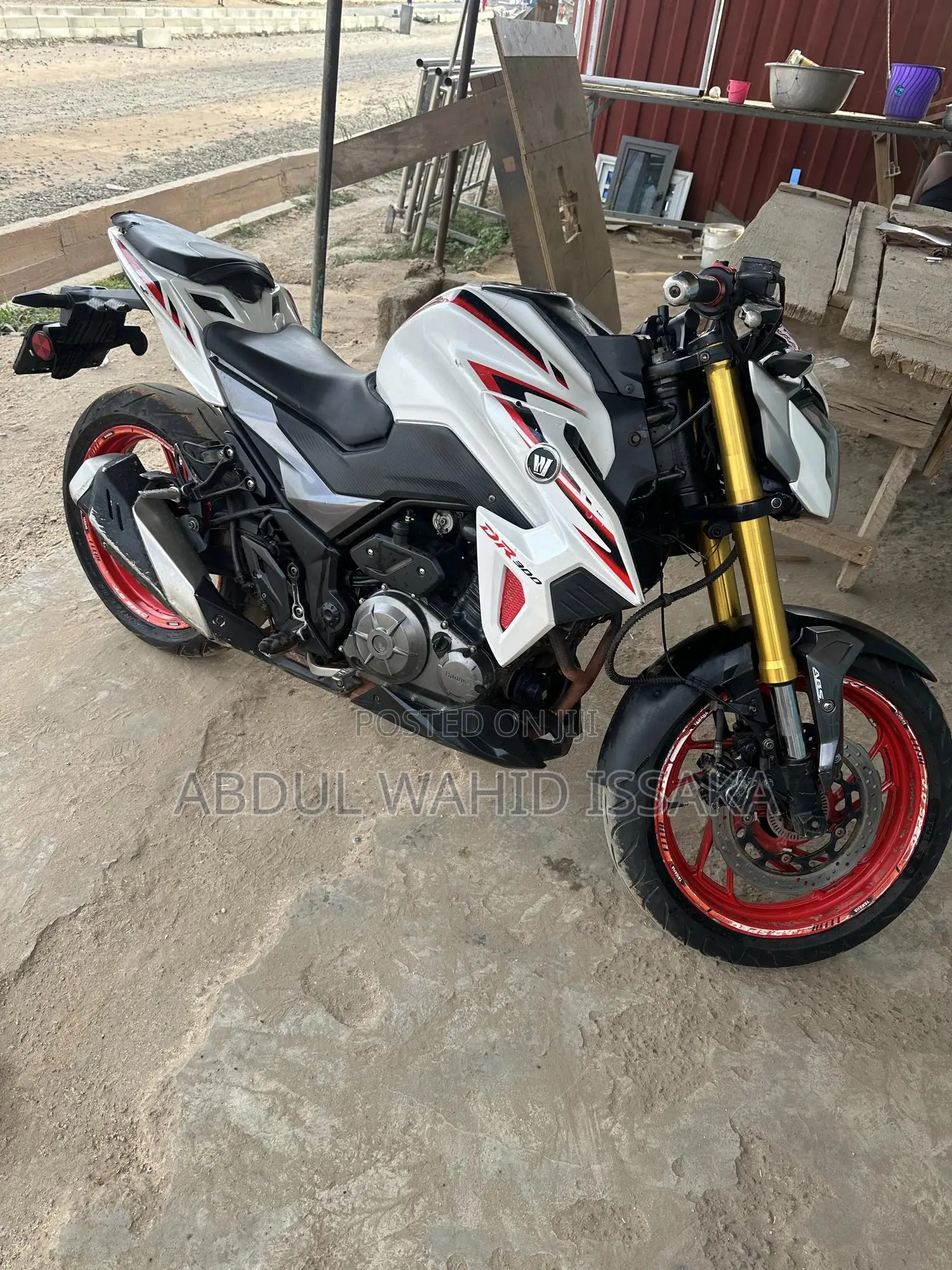 Haojue DR300 2024 White
