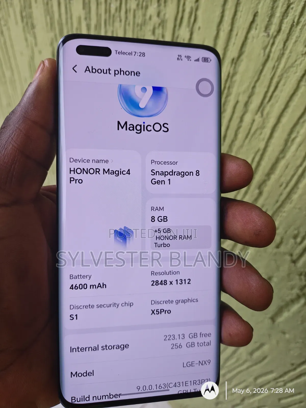 Honor Magic4 256 GB Black