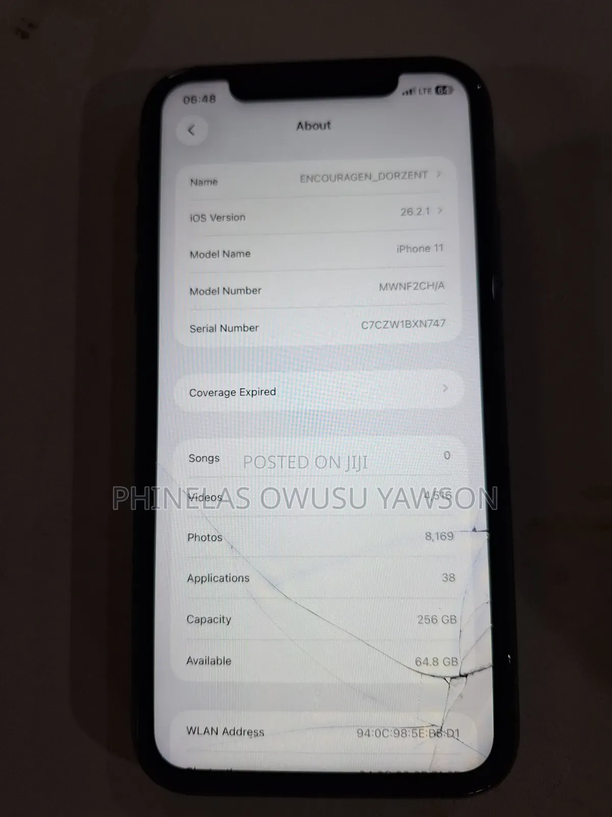 Apple iPhone 11 256 GB Black