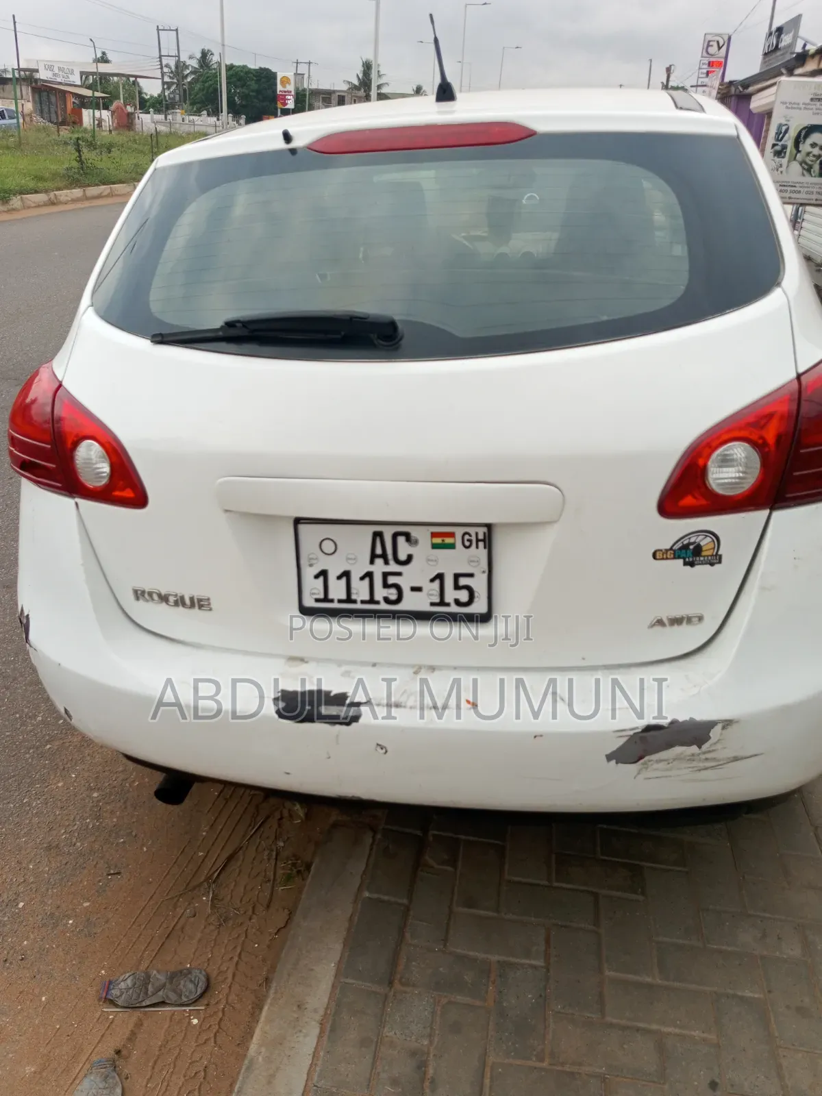 Nissan Rogue SL 2010 White