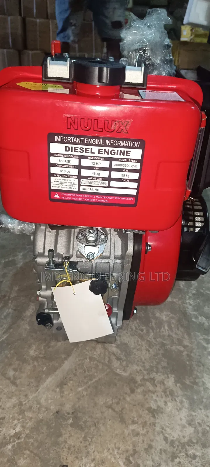 Diesel Engine Air Cooled