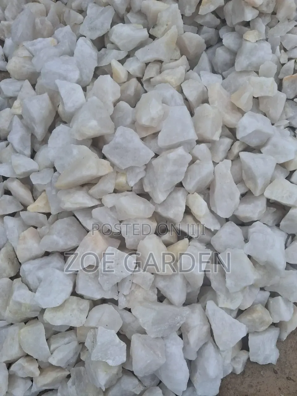 White Stone for Garden
