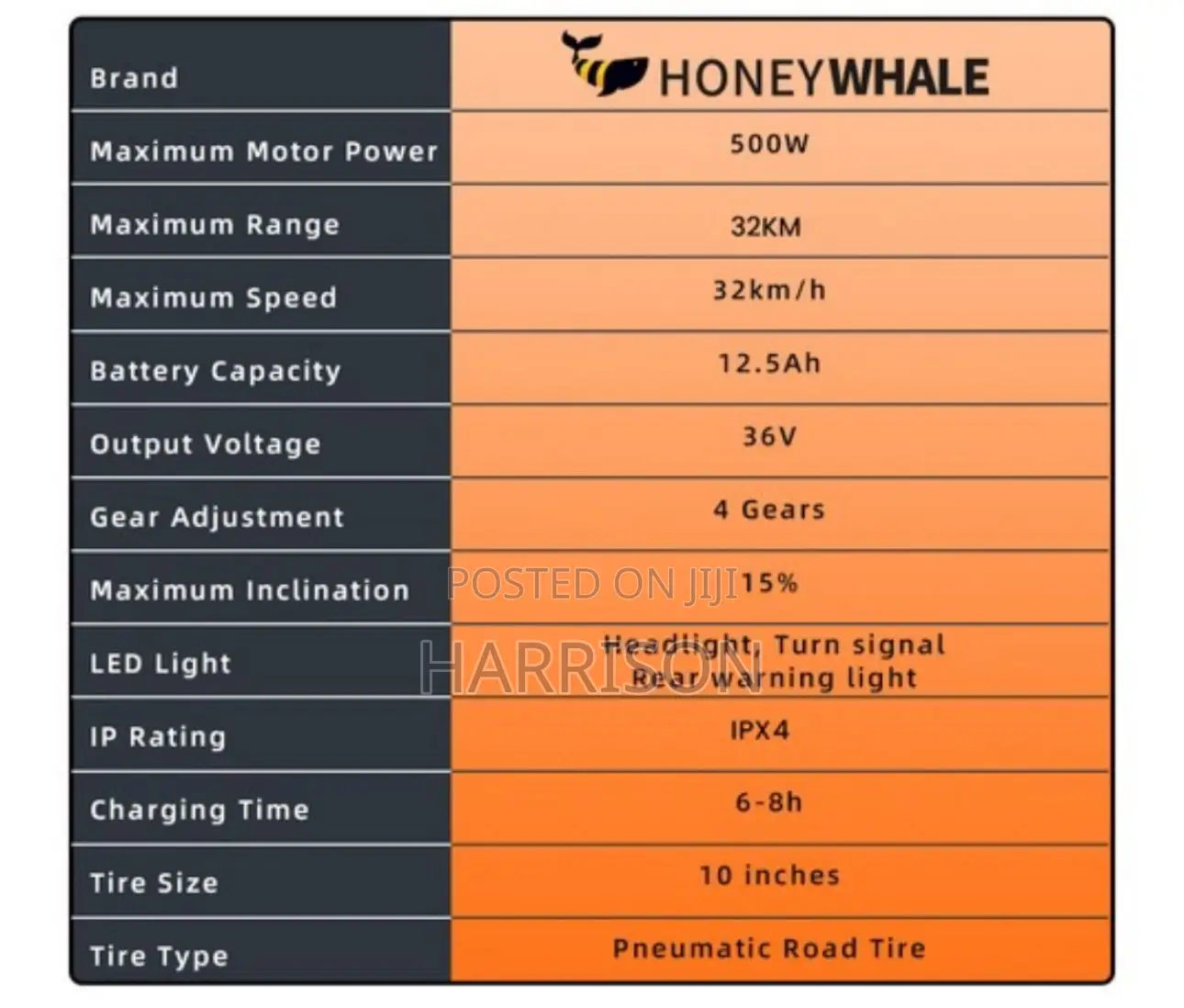 Honeywale M2 Max-b Electronic Scooter