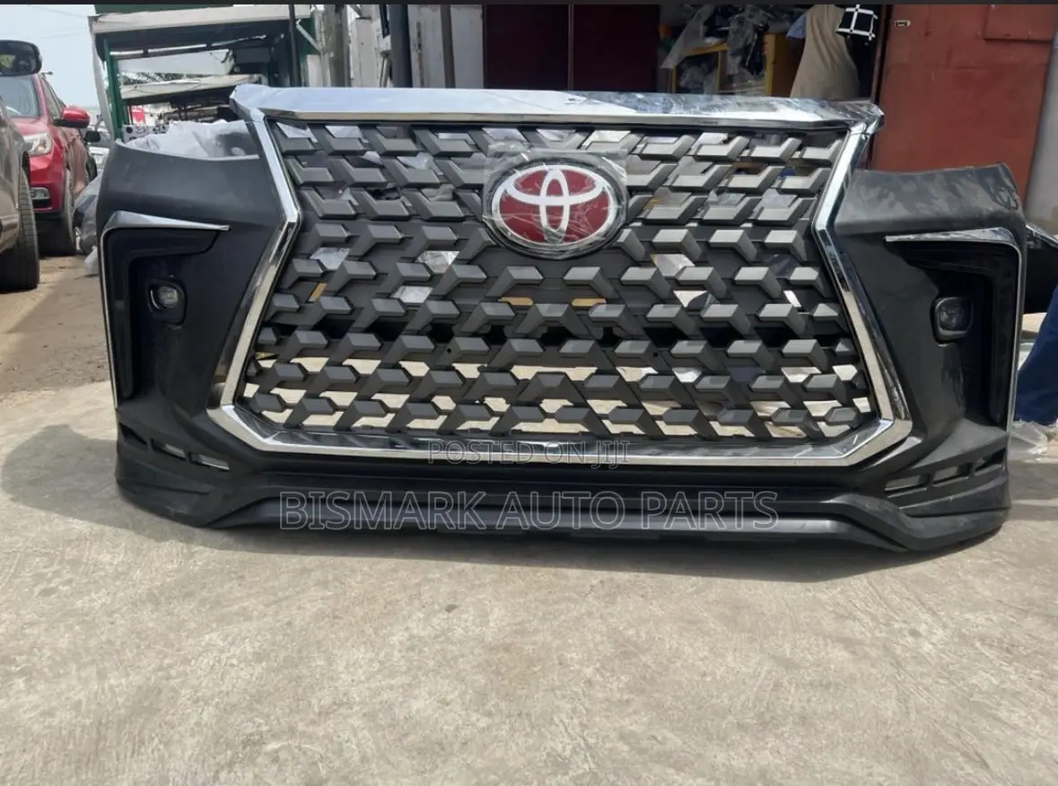 Toyota Fortuner 2020 2021 2022 2023 2024 Front Bumper Complete Spec