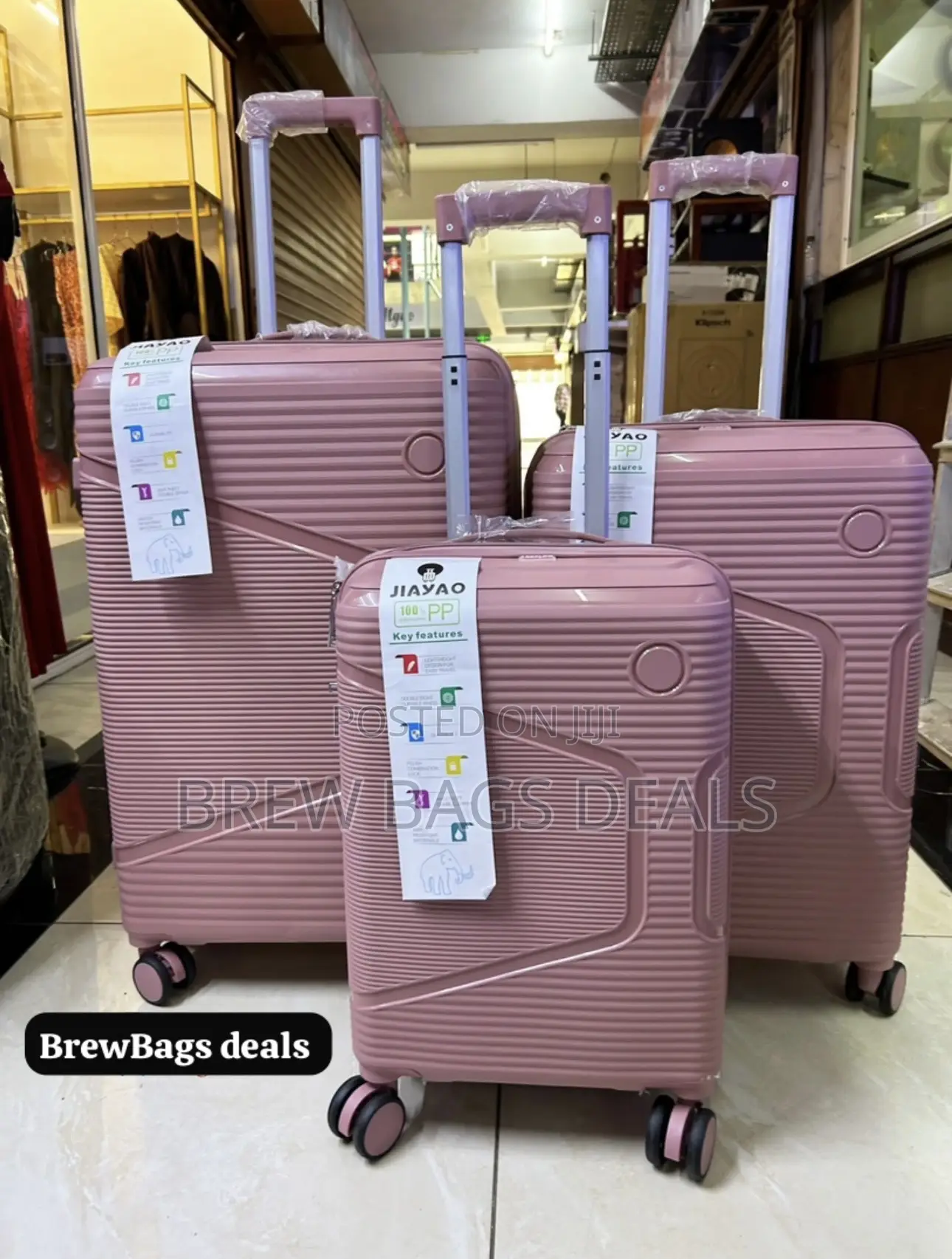 Quality Honeymoon 3set Fiber Anticrack Unbreakable Traveling Bag.