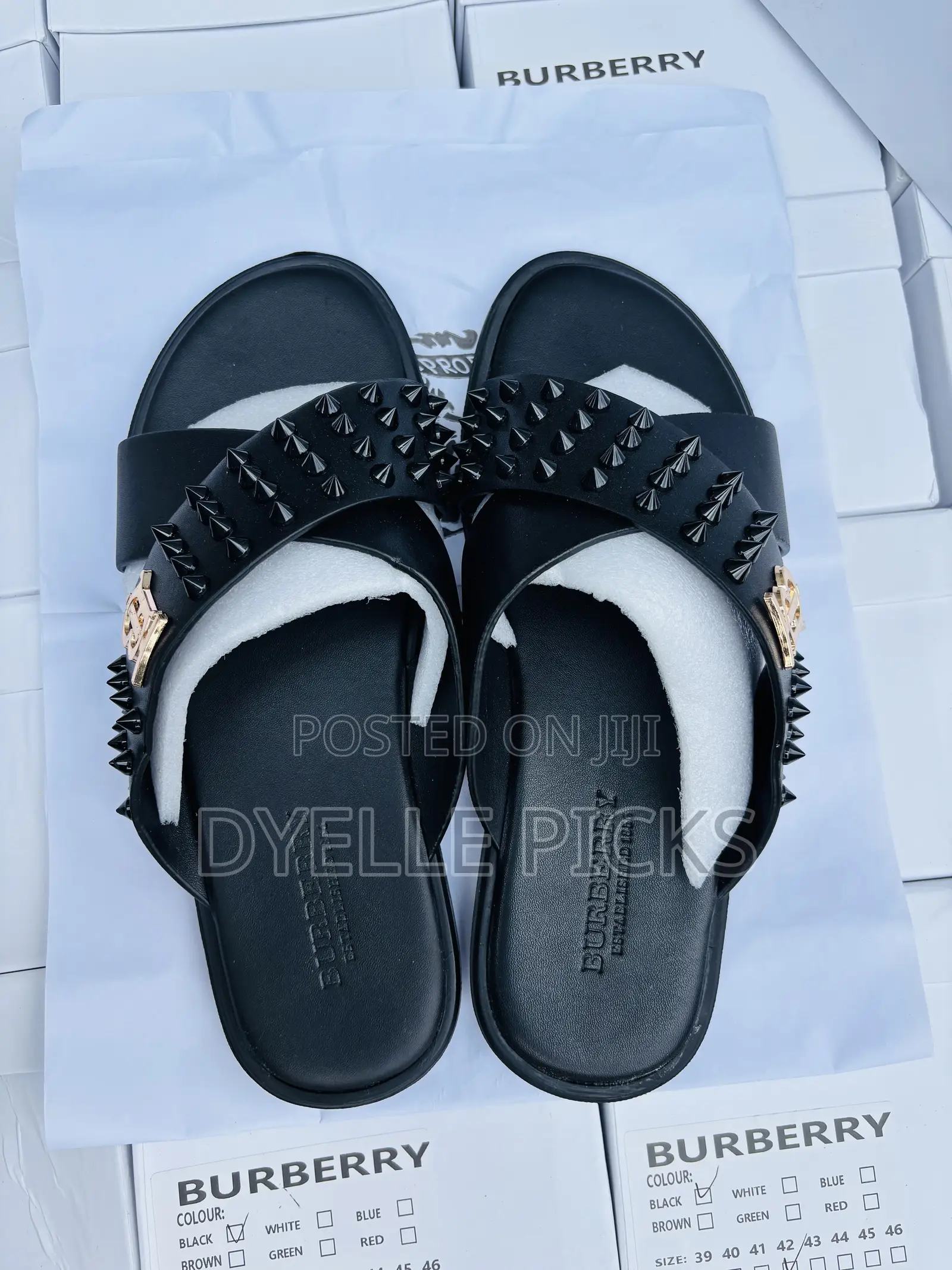 Luxury Men’S Burberry Slides