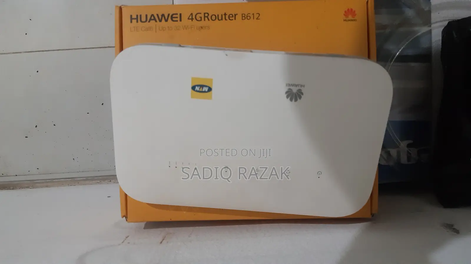 MTN Huawei Turbonet Device With All Accessories but Without Sim