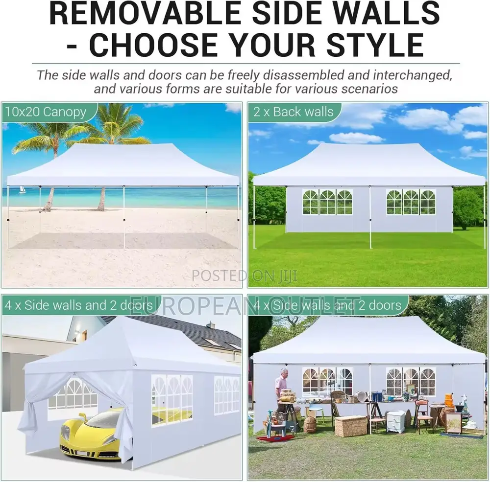 Outfine Pop-Up Canopy Tent (10ft X 20ft)