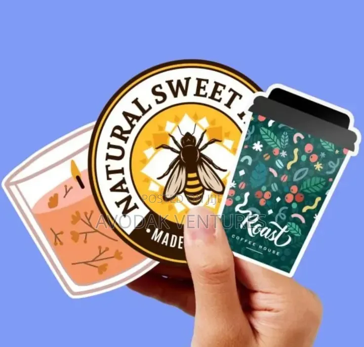 High-Quality Print Cut Stickers / Labels