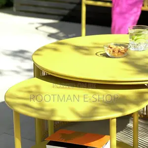Habitat Ipanema Metal Garden Coffee Table - 2 Piece