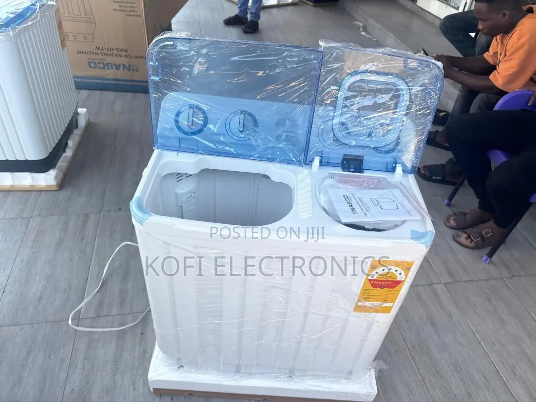 Nasco 7kg Washer Compact, Durable Efficient