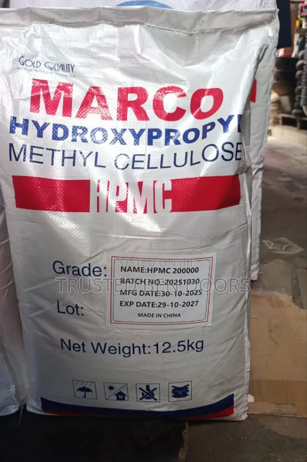 Marco HPMC for Tiles and Tiling Works