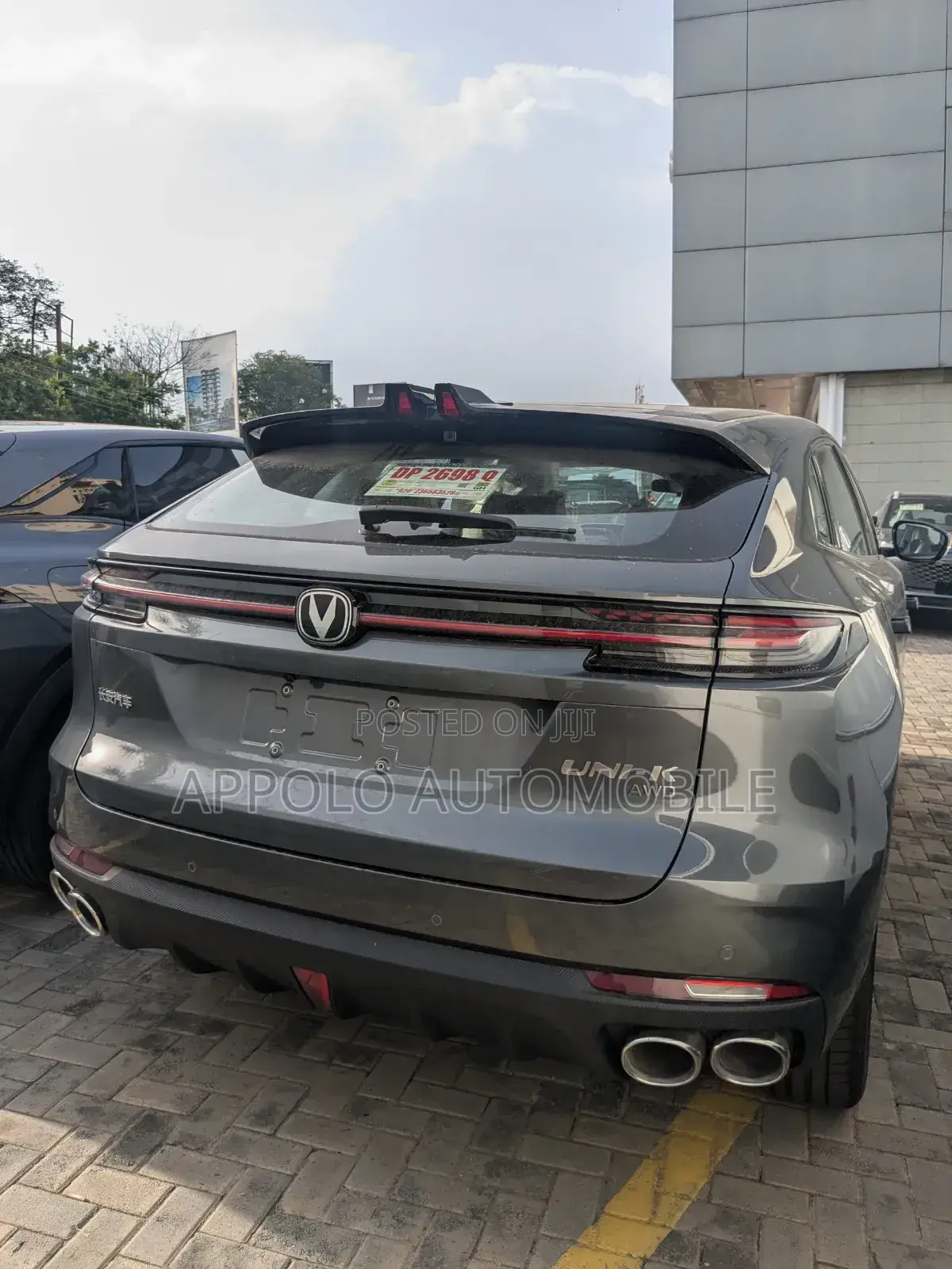 New Changan UNI-K 2.0 Petrol AWD 2025 Gray
