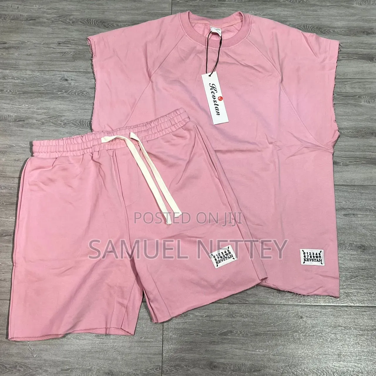 Armless Shirt and Shorts