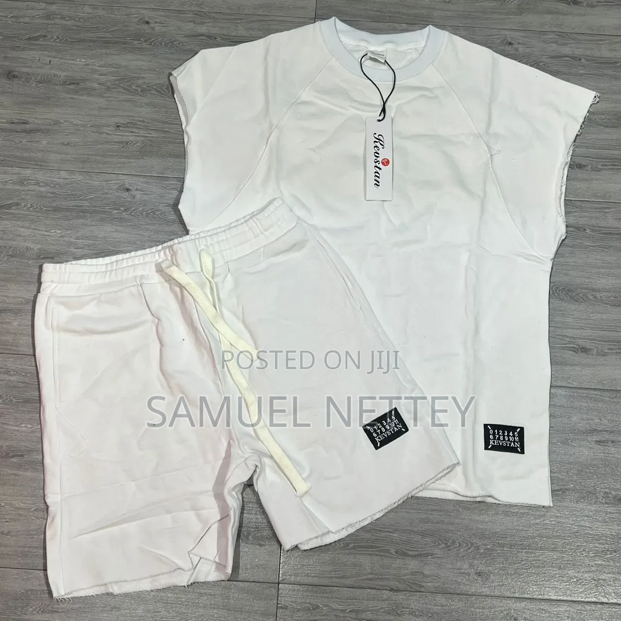 Armless Shirt and Shorts