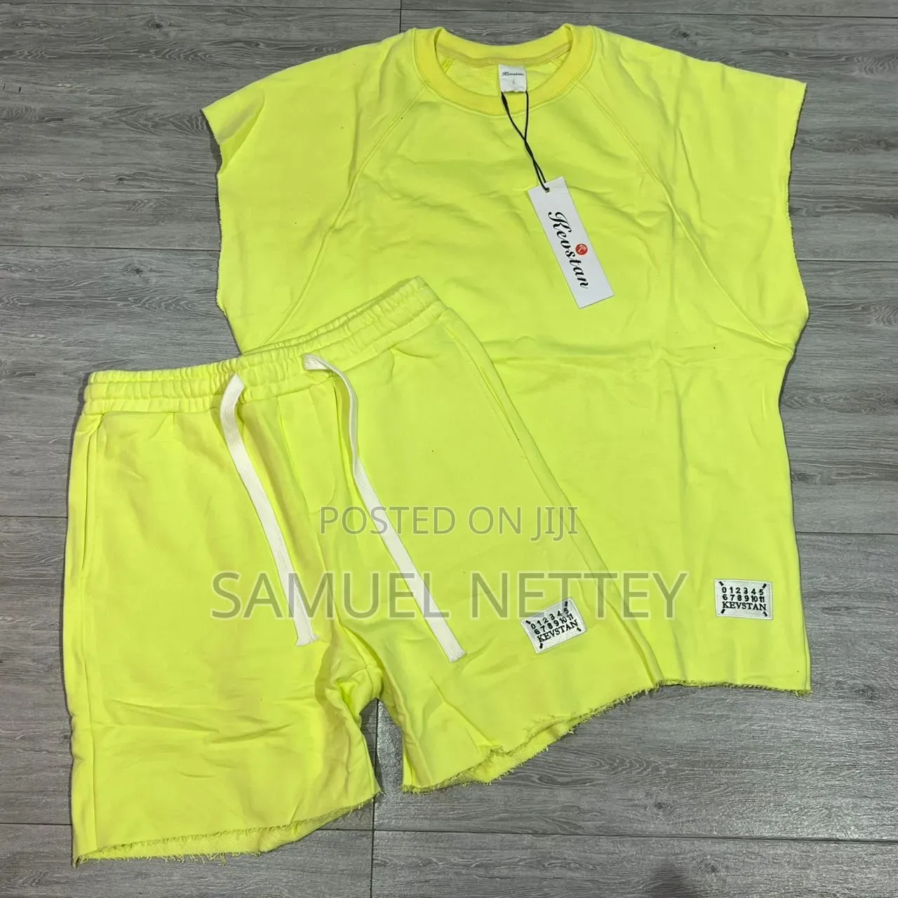 Armless Shirt and Shorts