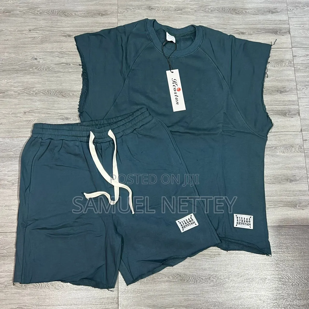 Armless Shirt and Shorts