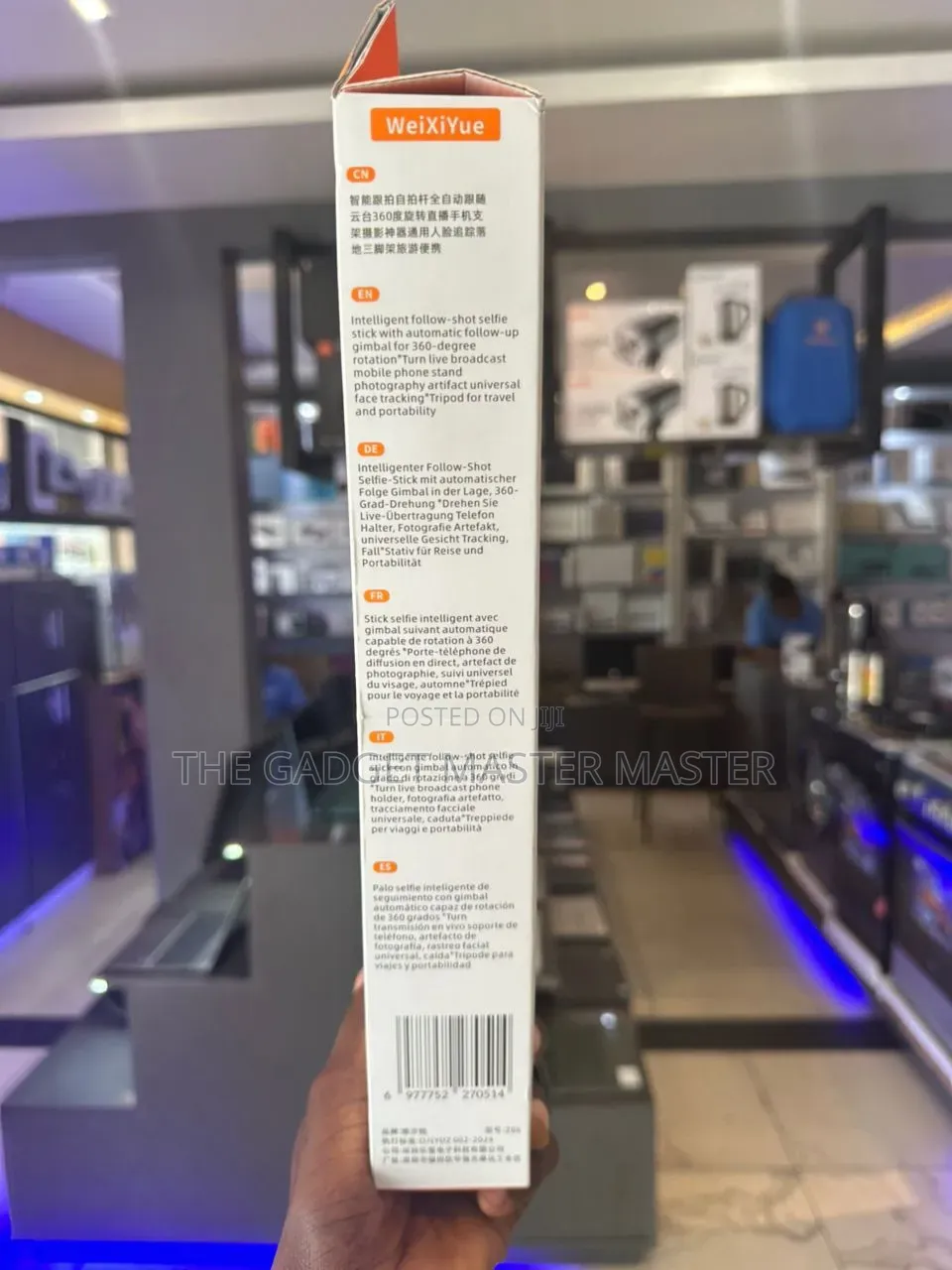 Weixiyue Z86 Ai Tracking Phone Gimbal