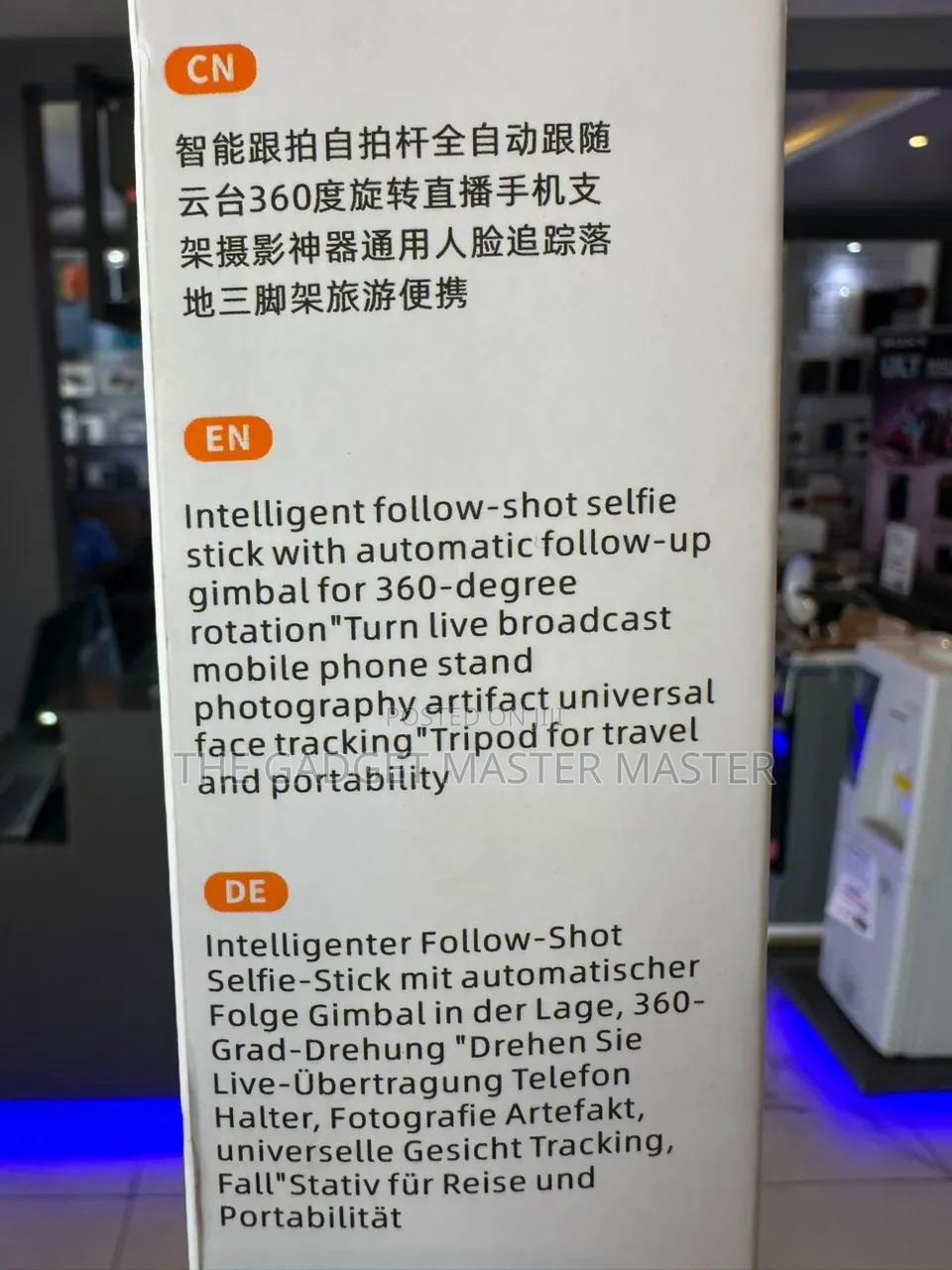 Weixiyue Z86 Ai Tracking Phone Gimbal