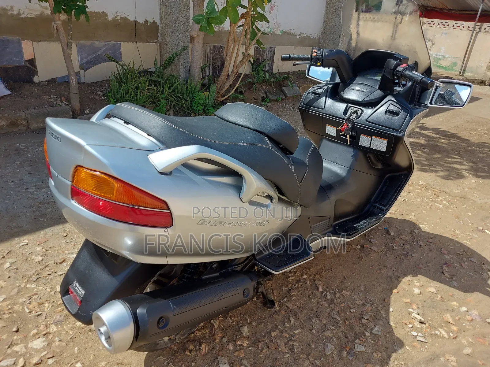 Suzuki Burgman 2017 Silver