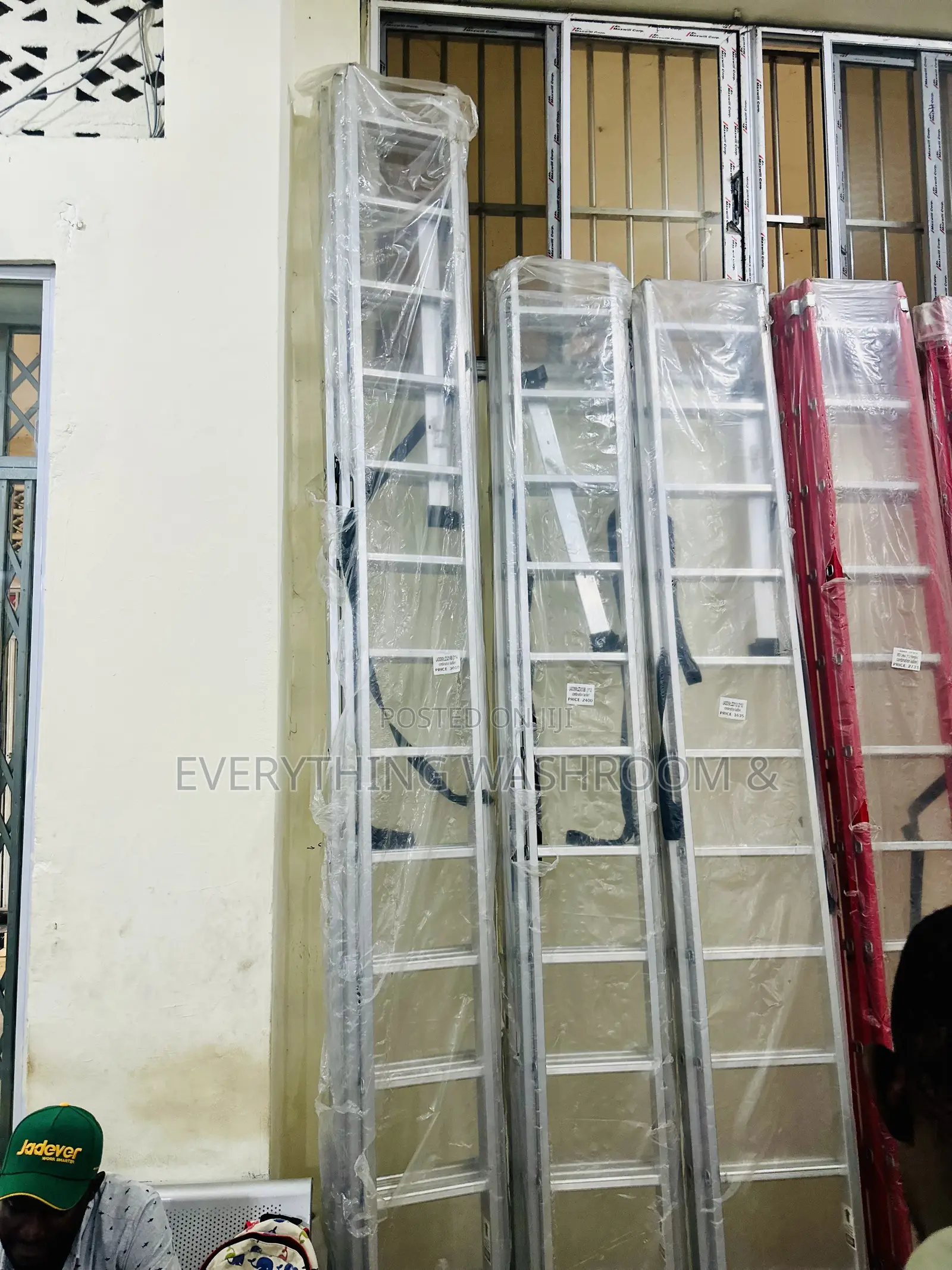 Brand New Aluminum Extension Ladders - 14x3