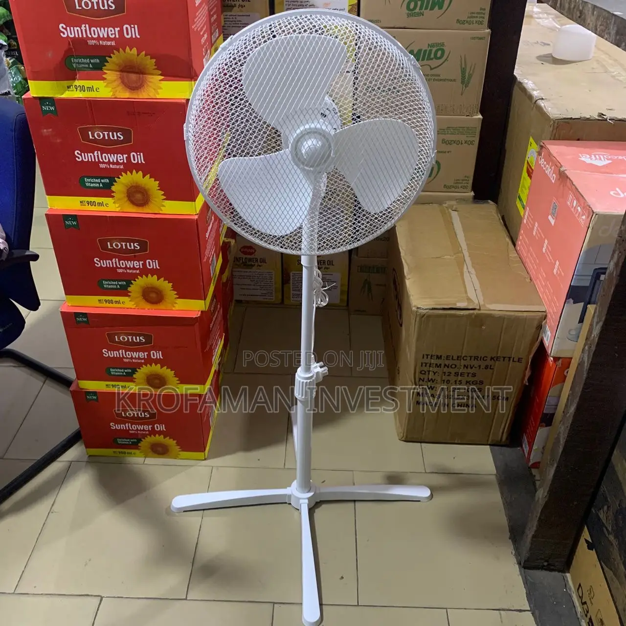 Midea Standing Fan 16”