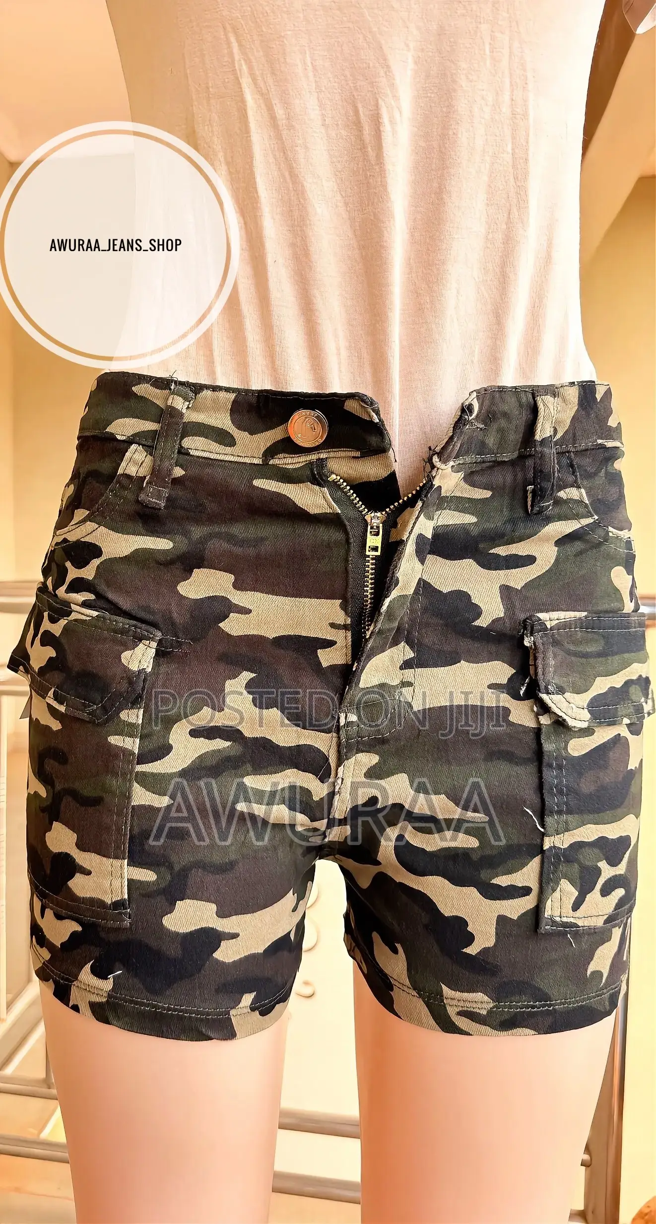 Trendy Cargo Shorts for Ladies