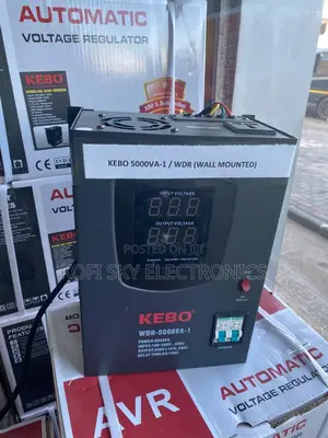 Affordable Well Mounted Kebo Stabilizer 5000va
