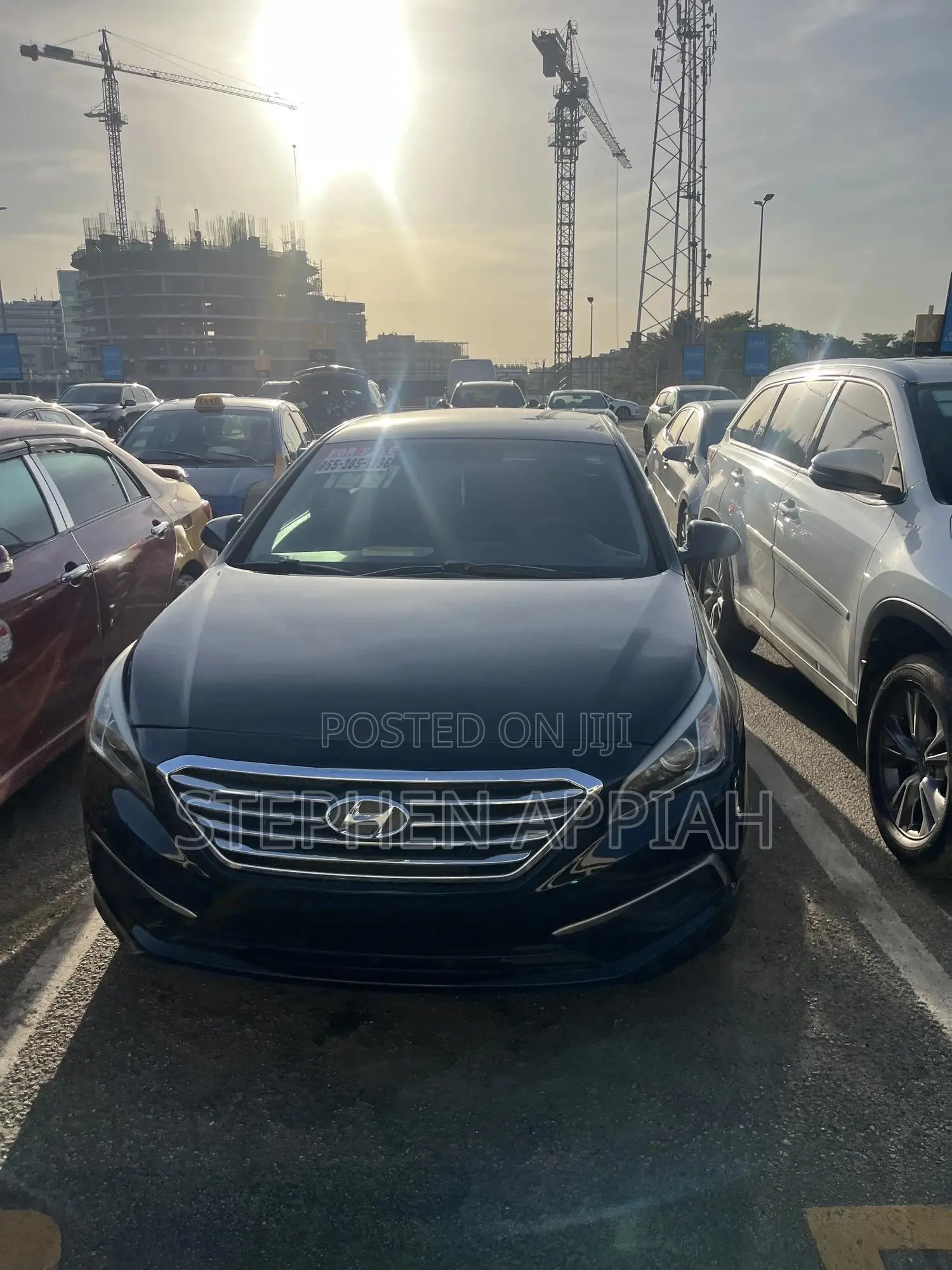 Hyundai Sonata Base Sedan FWD (2.4L 4cyl 6A) 2017 Black