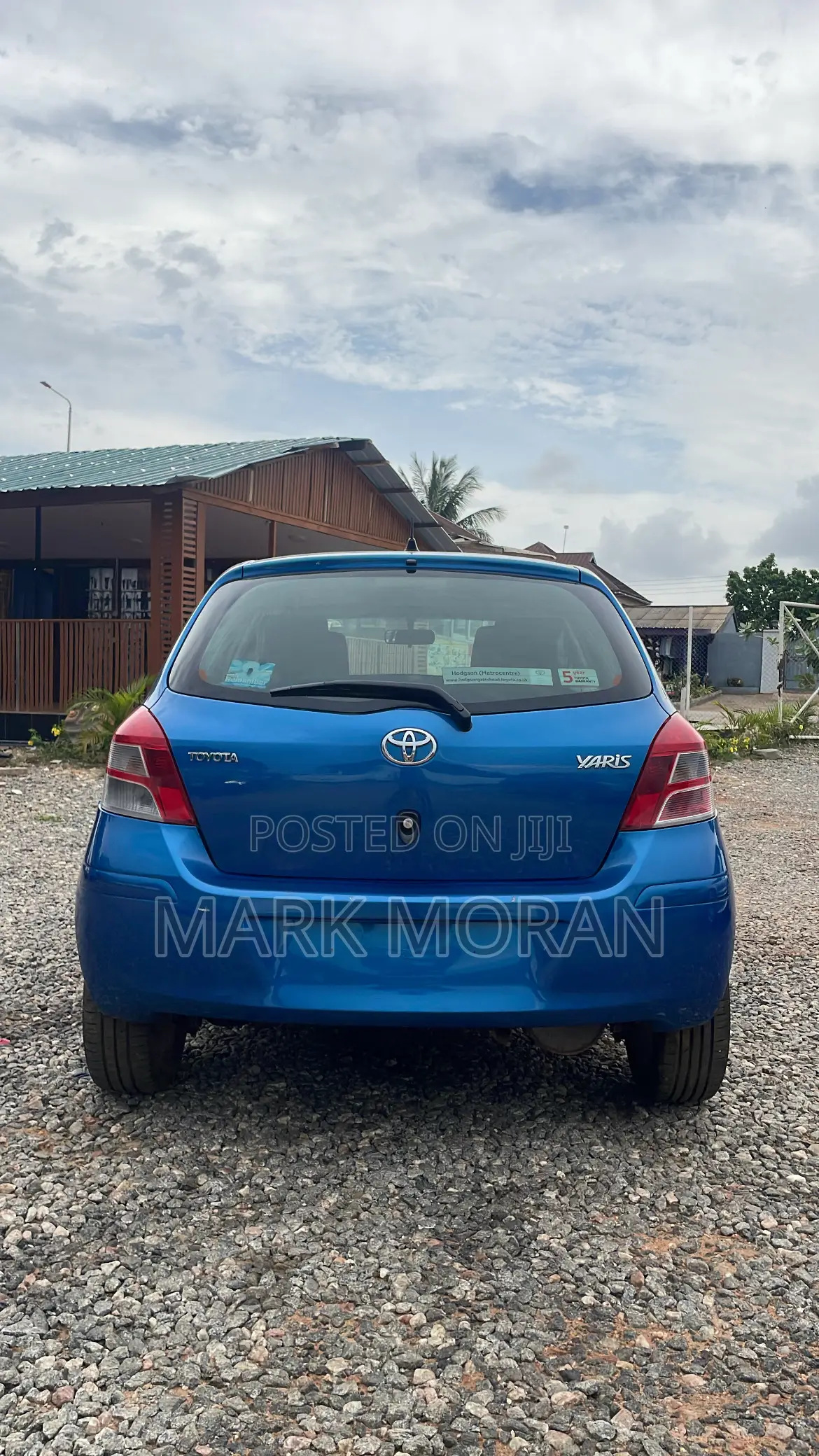 Toyota Yaris 2010 Blue