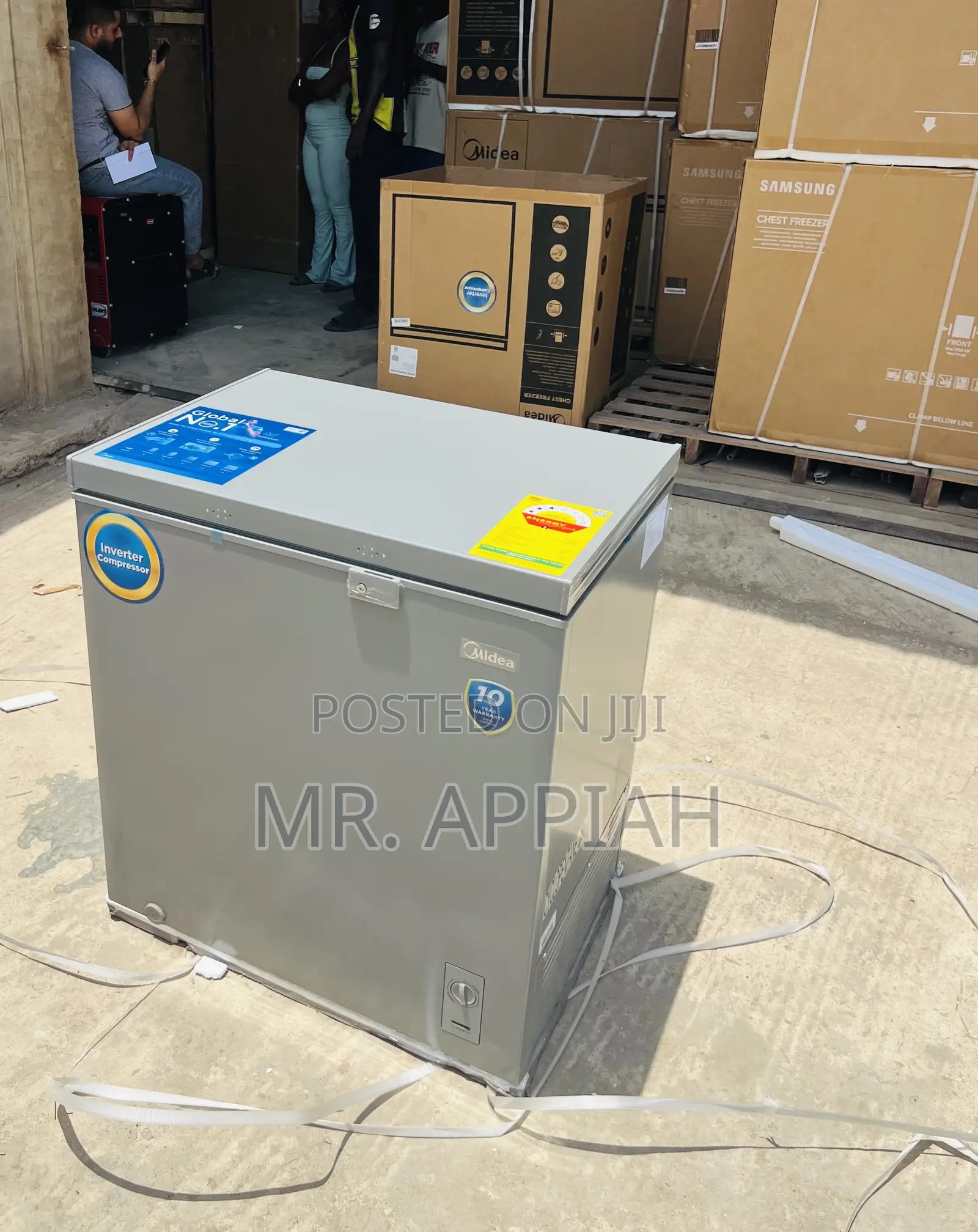 Energy Saving Midea Single Door Chest Freezer(198liters)